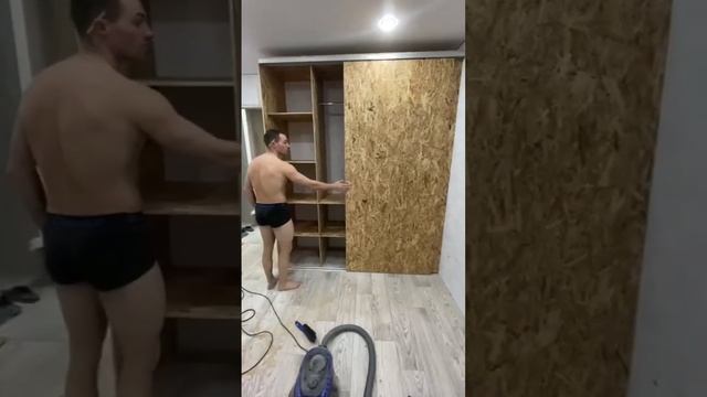 Шкаф купе из OSB-12 своими руками, #100 #1k смотреть онлайн