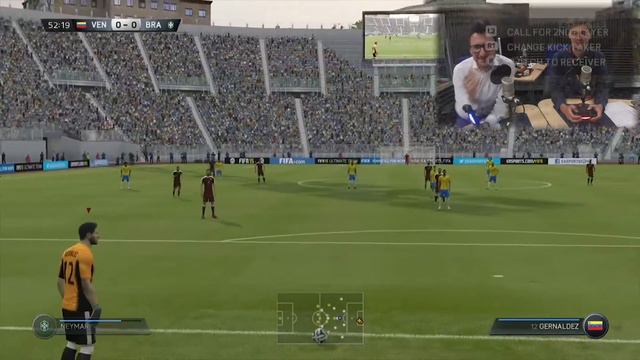 Brazil vs Venezuela on Fifa 15 - Digital Copa America Ep.2 смотреть онлайн
