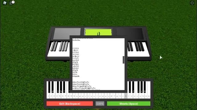Roblox Piano . Sheet 5 "Giornos theme" Roblox SinOfWr7th смотреть онлайн