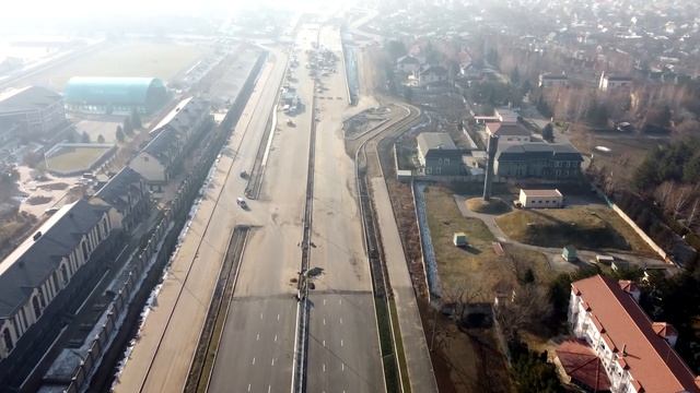 СТРОИТЕЛЬСТВО ПРОСПЕКТА АБАЯ | HD ВИДЕО | @umarov.design смотреть онлайн