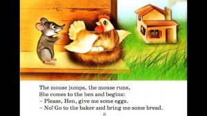 Читаем сказки на английском The Cat and the Mouse