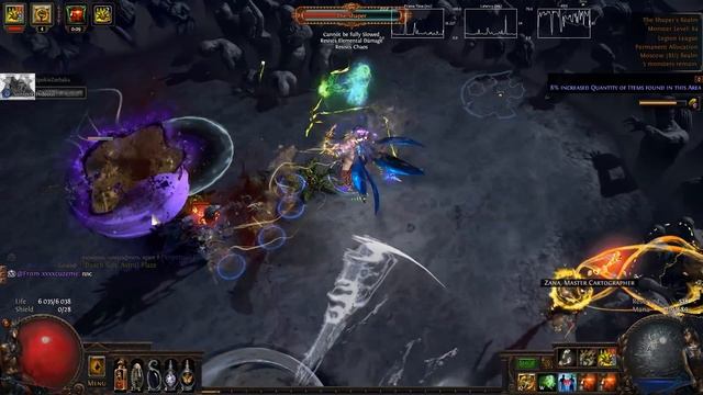 Path of Exile 3.7 - Демонстрация Doomfletch Scourge Arrow(Uber Elder) - 6л лук за 30х смотреть онлайн