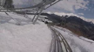 Родельбан Роза Хутор Зимой без тормозов Winter Rodelbahn Sochi Russia