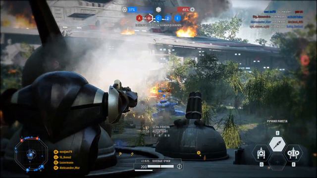 STAR WARS battlefront 2 Gameplay Multiplayer - ультра настройки графики смотреть онлайн