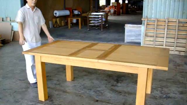 1.8 - 2.3m Caravella Butterfly Extending Oak Dining Table, 90cm wide, Cheap £399 смотреть онлайн