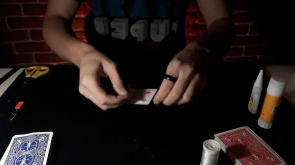 Flap card // card trick // tutorial