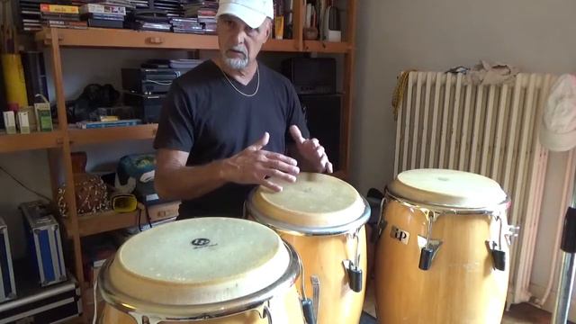 Les Sons de la Conga . Description en Français sur les 4 principaux sons sur les congas . смотреть онлайн