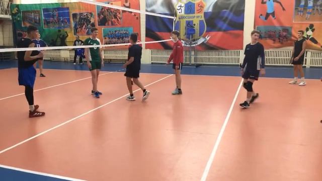 Волейбол. Тренировка. Юноши. Спортивная школа смотреть онлайн