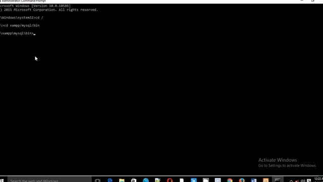 Lesson 2:how to login into mysql database using command prompt, showing databases смотреть онлайн