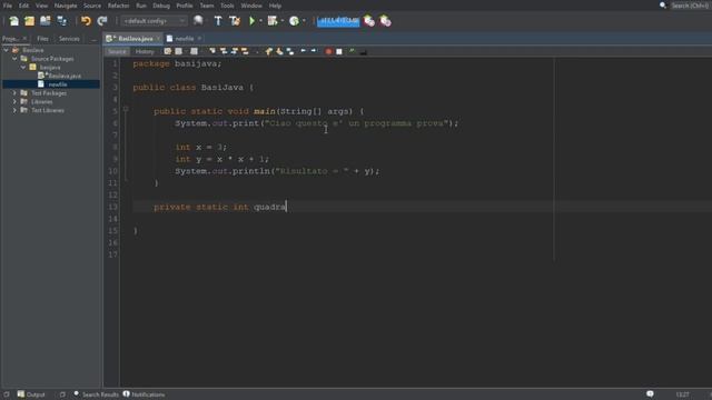 Java - Introduzione - System Out e Funzioni смотреть онлайн