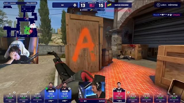 ЭВЕЛОН СМОТРИТ: НАВИ ПРОТИВ Г2 / NAVI Vs G2 EVELONE