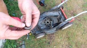 Газонокосилка эл Sterwins 340 EP  заклинила  Ремонт  Апгрейд