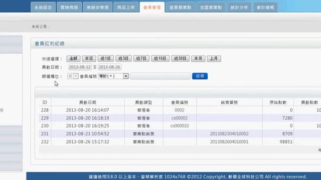 5 1 2【會員管理會員資料會員紅利紀錄】 смотреть онлайн