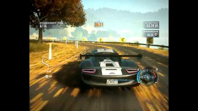 NFS The Run. Nvidia geforce 9600gt. смотреть онлайн