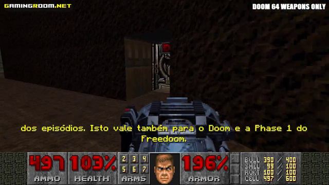 Doom 64 Weapons Only [Mod para Doom] смотреть онлайн