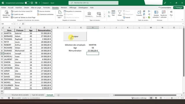 Utiliser les variables avec Excel-VBA смотреть онлайн