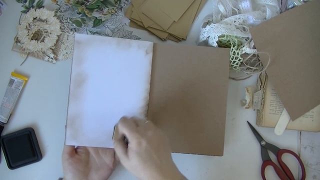 Katya Pogodina PRO скрапбукинг: Винтажный Ботанический Альбом смотреть онлайн