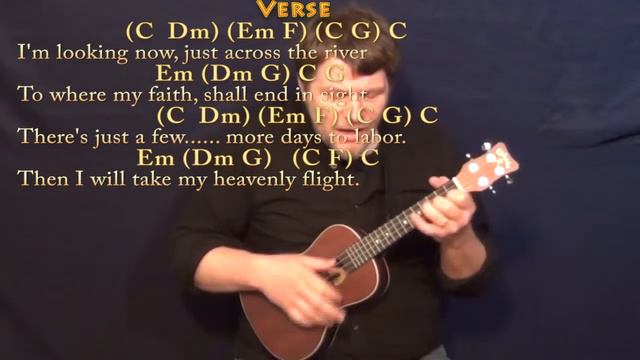 Beulah Land (Gospel) Ukulele Cover Lesson in C with Chords/Lyrics смотреть онлайн