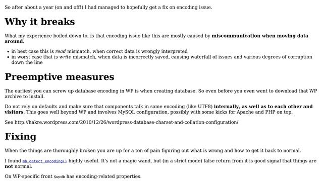 Wordpress: How to diagnose and keep in check encoding issues? (2 Solutions!!) смотреть онлайн