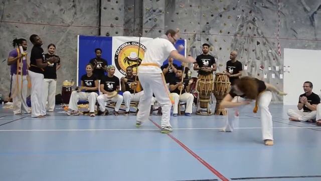 batizado capoeira Guaiamuns 2016 - TROCA DE CORDA - LARANJA смотреть онлайн