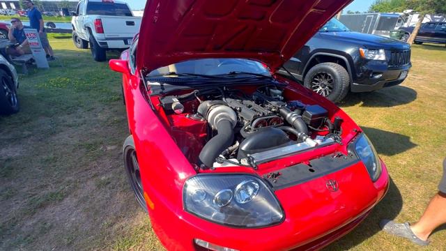 ESS G3x 5.0 Mustang calls out Big Turbo Mk4 SUPRA! смотреть онлайн