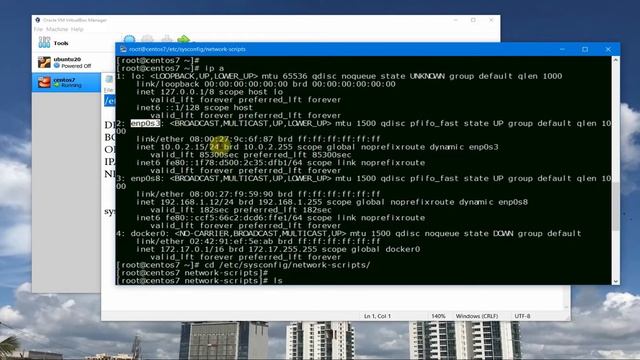 VirtualBox - Setting Static IP for Linux VM [Check Desc Also] смотреть онлайн