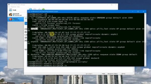 VirtualBox - Setting Static IP for Linux VM [Check Desc Also]