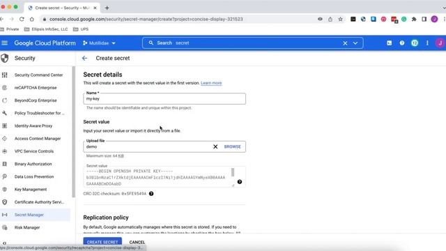 GCP Security: Using Secret Manager смотреть онлайн