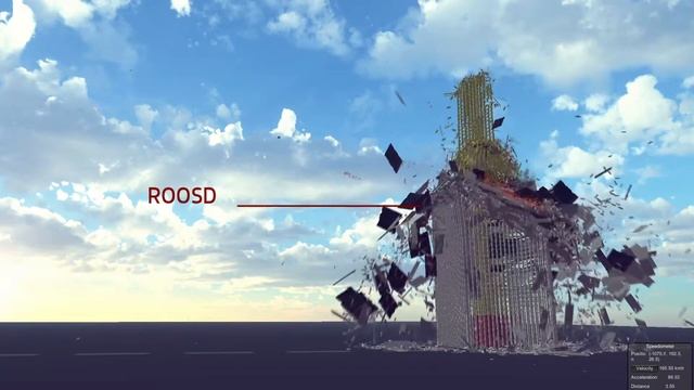 Besiege Skyscraper Collapse Simulation V4 | Impact Initiated Collapse смотреть онлайн