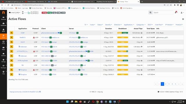 How to monitor network traffic in pfSense Proxy смотреть онлайн