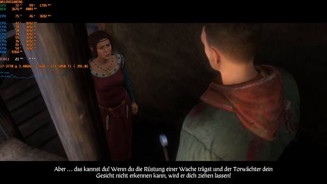 Kingdom Come: Deliverance I7 3770 GTX 1050ti fps test смотреть онлайн