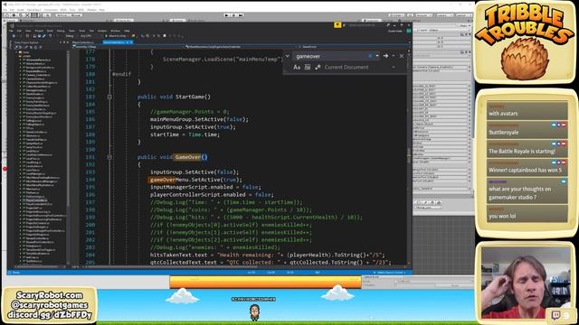 EP 083 - Adding internal analytics to "Tribble Troubles" game [UNITY] смотреть онлайн