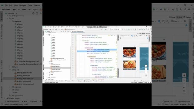 Aplikasi Restaurant Berbasis Android Menggunakan Android Studio смотреть онлайн