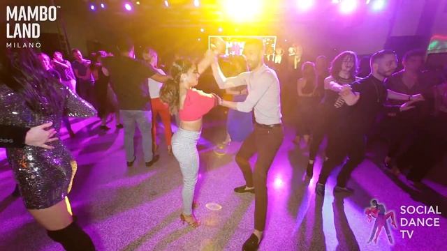 Panagiotis Aglamisis & Princess Serrano - Salsa Social Dancing | Mamboland Milano 2019 смотреть онлайн