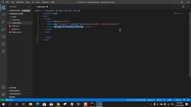 Firebase Hosting - Get Started смотреть онлайн