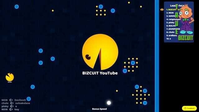 Pacman.io [Becoming the biggest Pacman EVER!] Funny Moments | WORLD RECORD SCORE: NEW IO GAME смотреть онлайн