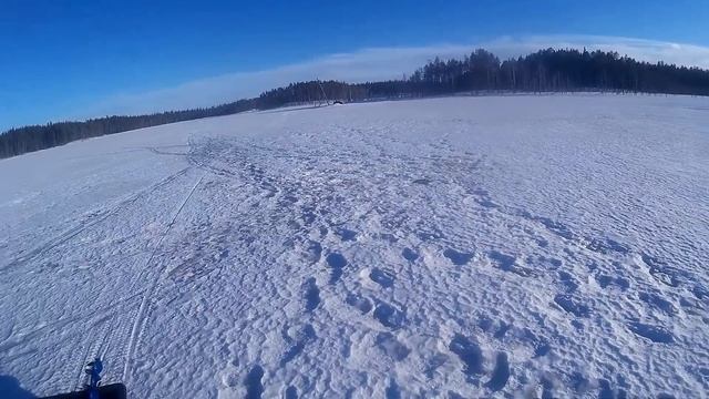 Рыбалка в Карелии/ обкатка двигателя/ весенняя рыбалка на самоловки смотреть онлайн
