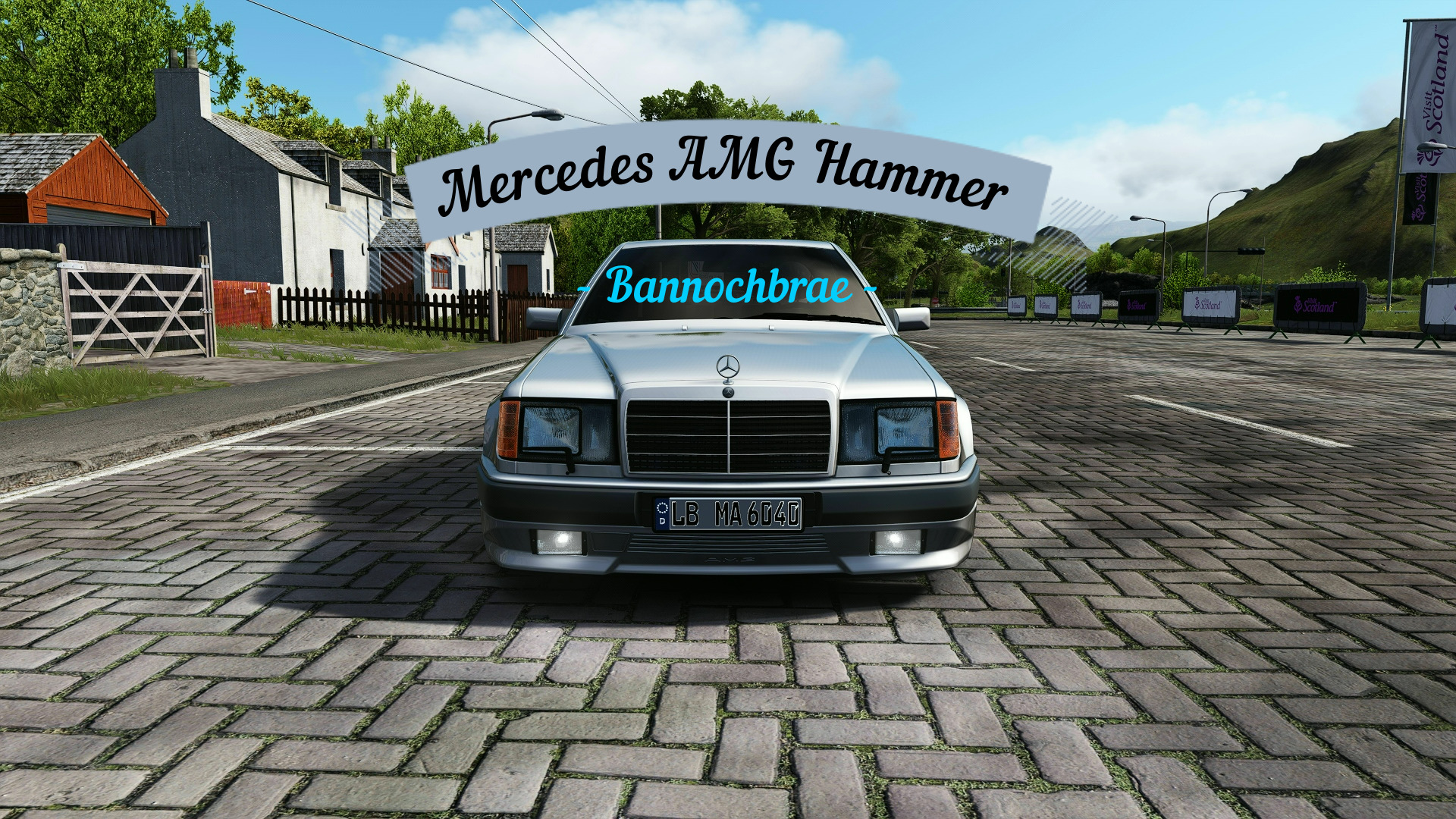 Mercedes AMG Hammer Bannochbrae | Assetto Corsa. смотреть онлайн