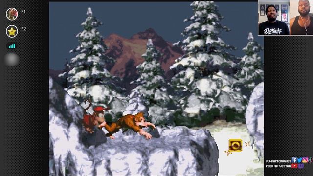 SNOW STAGES ARE THE WORST (Donkey Kong Country Nintendo Switch Online Reaction) смотреть онлайн