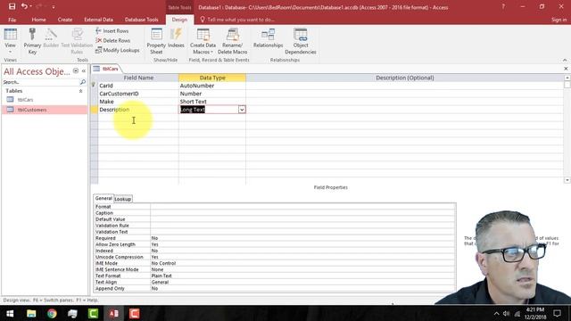 Database - MS Access One-to-Many Parent/Child Relationship смотреть онлайн
