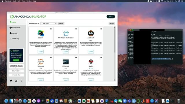 Open Jupyter Notebooks without Anaconda on Mac смотреть онлайн