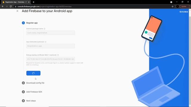 Connecting app to firebase console | Android app development |Android development |Firebase смотреть онлайн