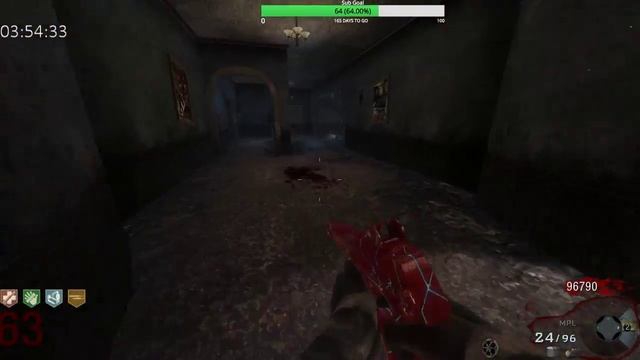 Black Ops Zombies Kino der Toten High Round Attempt #3 Round 61+ смотреть онлайн