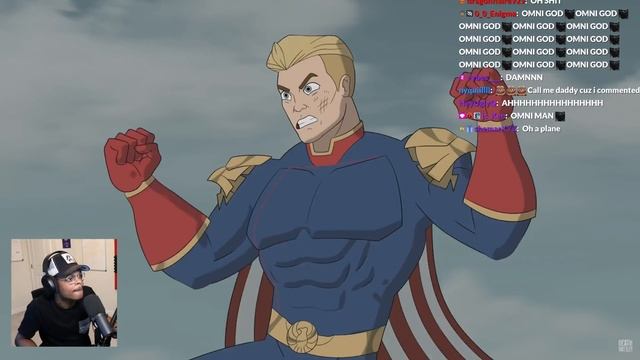ImDOntai Reacts Omni man vs Homelander Death Battle смотреть онлайн