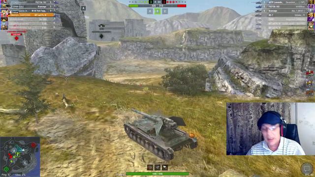 УСТАЛ ОЧЕНЬ ! ПРОСТО КАТНУ Б.З. СОРРИ !World Of Tanks Blitz.
