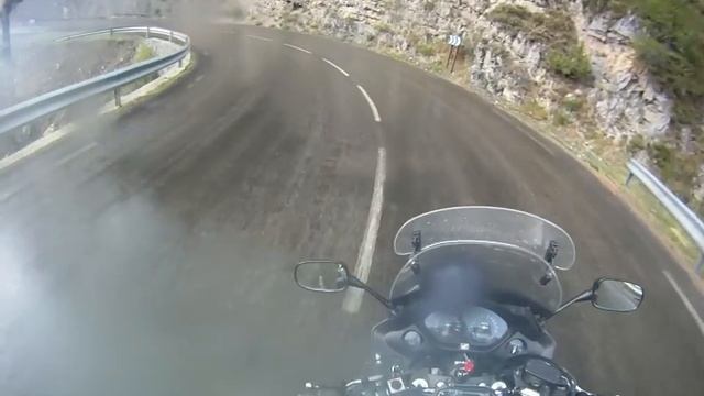 Honda CBF 600 S Riding in French Alps 2012 смотреть онлайн