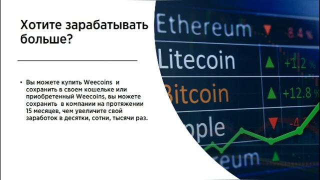 Презентация WEECOINS / WEECOINS Sunumu / WEECOINS Presentation