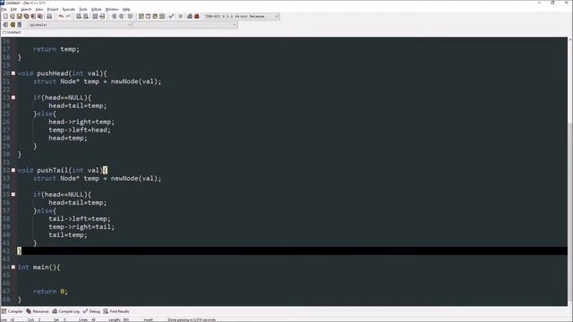 Membuat Doubly Linked List Sederhana - C смотреть онлайн