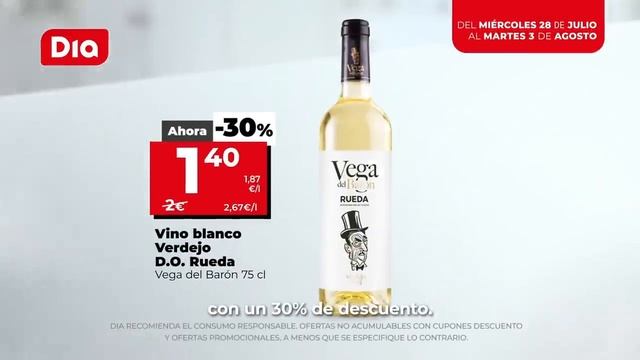 Oferta Vino Verdejo | Dia España смотреть онлайн
