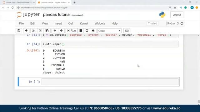 How to use Pandas in Python | Python Pandas Tutorial | Edureka | Python Rewind - 2 смотреть онлайн